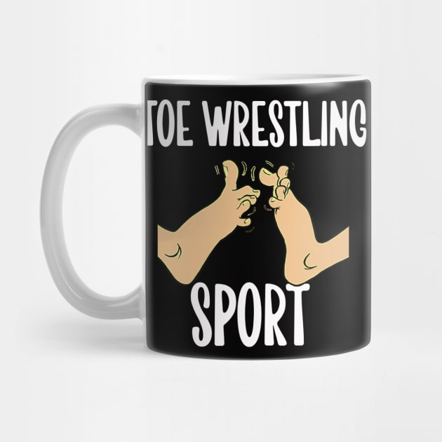 Toe Wrestling Sport by wiswisna